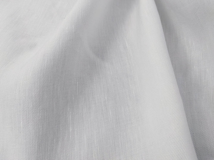 Linen Tencel Twill Fabric for Versatile and Elegant Creations 3217 6895 3530 - The Linen Lab - White