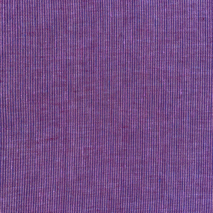Linen Violet Stripe Fabric 6755 - The Linen Lab - Violet