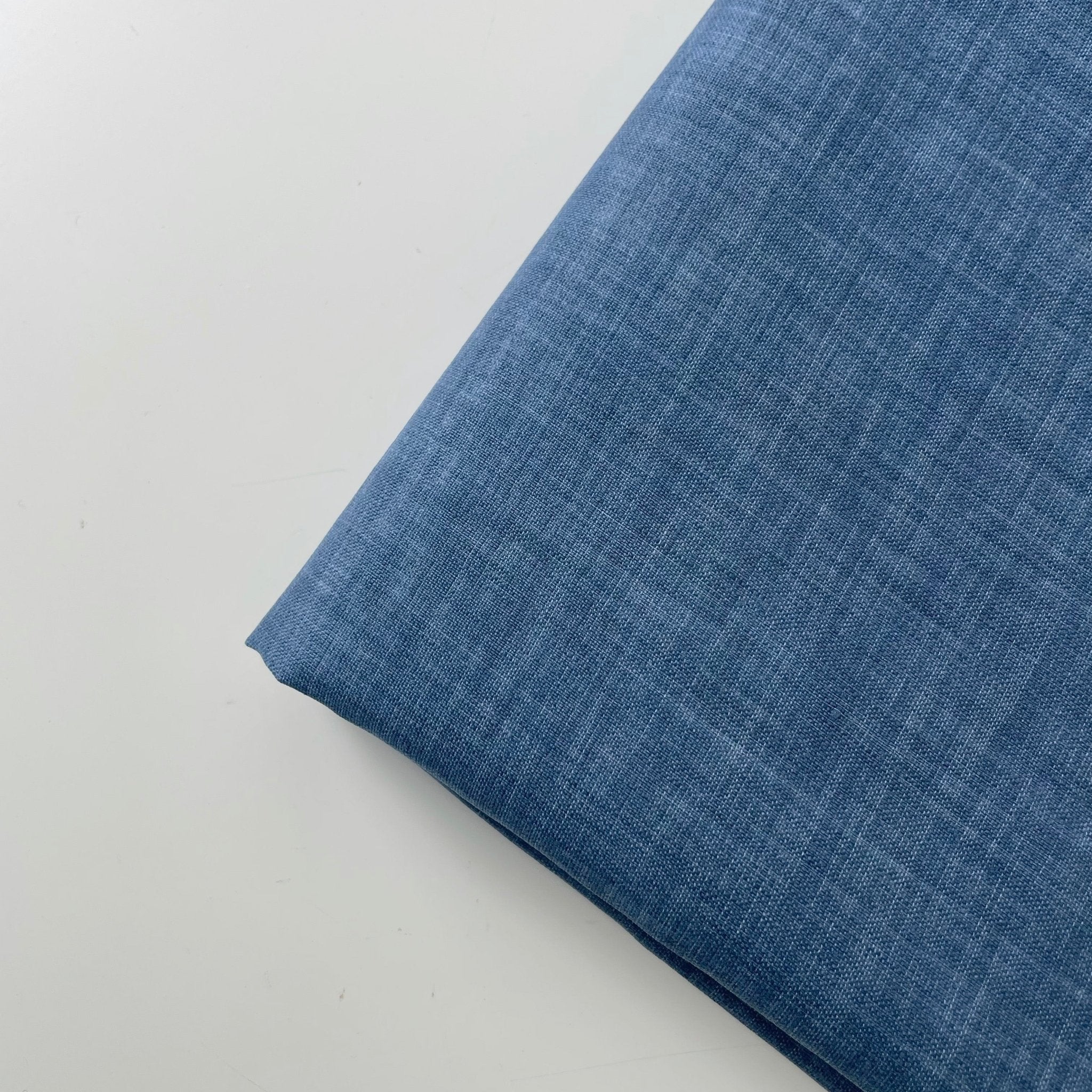 Linen Waterproof Fabric 4638 - The Linen Lab - 4638 BLUE