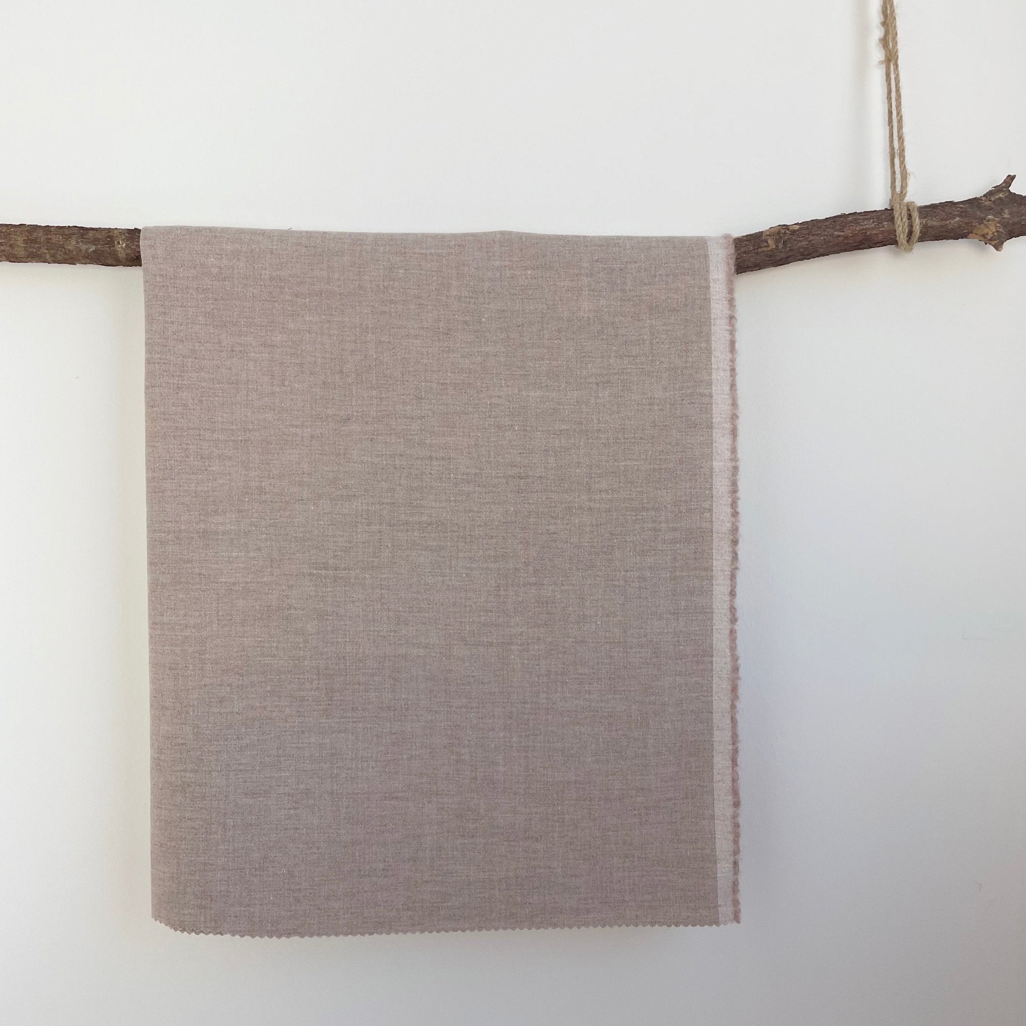 Linen Wool Fabric 7243 - The Linen Lab - 7243 PINK