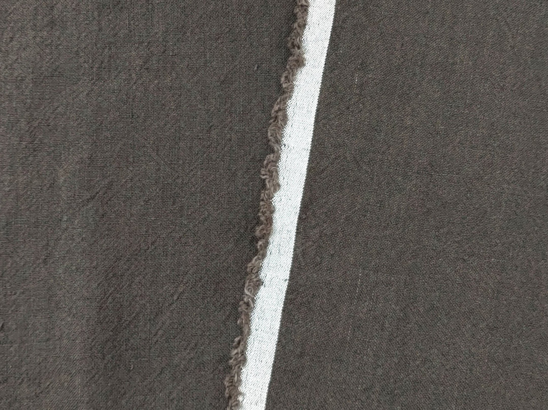 Premium 100% Linen Fabric - 9S High Twisted Yarn for Luxurious Textiles and Crafting Excellence 6772 6481 6480 - The Linen Lab - Brown