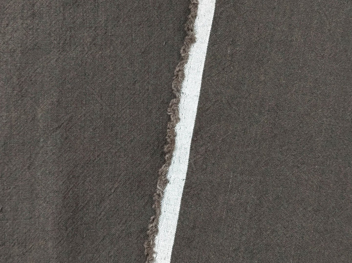 Premium 100% Linen Fabric - 9S High Twisted Yarn for Luxurious Textiles and Crafting Excellence 6772 6481 6480 - The Linen Lab - Brown