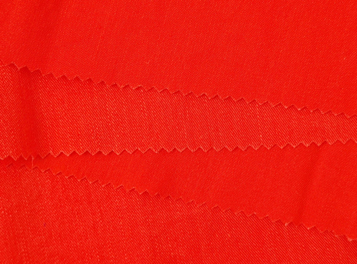 Satin Elegance: Linen Rayon Fabric with Polished Satin Weave 6090 6620 6659 7472 7293 - The Linen Lab - Blue(Light)