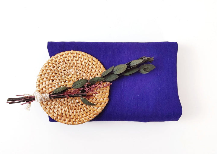 Satin Elegance: Linen Rayon Fabric with Polished Satin Weave 6090 6620 6659 7472 7293 - The Linen Lab - Orange